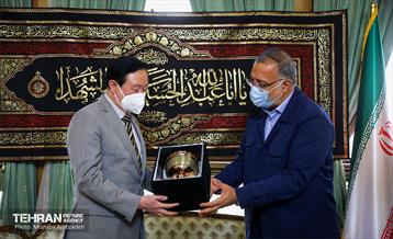 دیدار سفیر چین با شهردار تهران 12