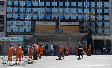 خدمات شهرداری تهران در پایان روز قدس 9