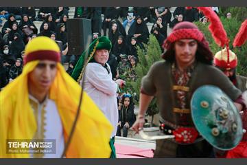اجرای بیست و نهمین آیین تعزیه در فرهنگسرای خاوران
