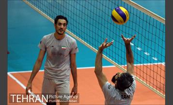 تمرین تیم ملی والیبال