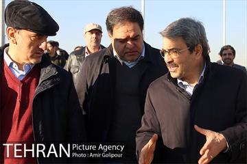 بازدید معاون فنی عمران شهرداری و اعضای شورای شهرتهران از پروژه تقاطع غیرهمسح شهیدهمدانی 28