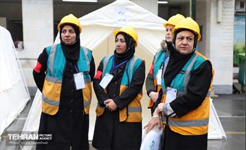 مانور گروه‌های مردمی دوام در منطقه 17 تهران 7