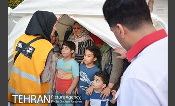 مانور زلزله امن و اسکان اضطراری منطقه 5 3