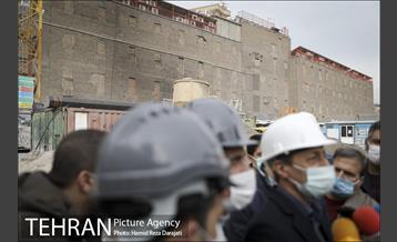 بازدید فتاح رئیس بنیاد مستضعفان از ساختمان پلاسکو 31