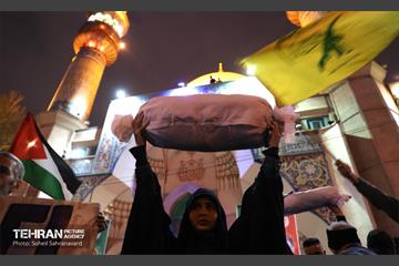 تجمع مردمی در محکومیت فاجعه بیمارستان شفا غزه 4
