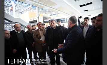 بازدید شهردار تهران از پایانه و پارک سوار شرق 3