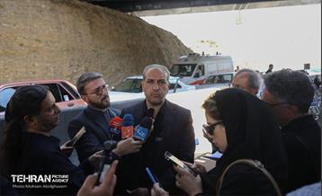 افتتاح دوربرگردان غیرهمسطح بزرگراه شهید همدانی 1