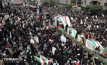 تشییع شهدای اقتدار ملی در تهران - 3  41