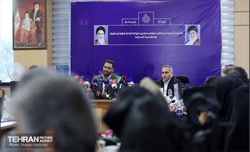 نشست خبری مدیرعامل سازمان میادین میوه و تره‌بار شهرداری تهران به مناسبت شب یلدا 7