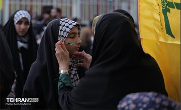 دومین سالگرد شهادت شهید آرمان علی وردی با شعار «آرمان روح‌الله آغاز نصرالله» 4