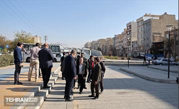 بازدید مدیرکل حوزه شهردار تهران از باغ راه حضرت زهرا(س) 5
