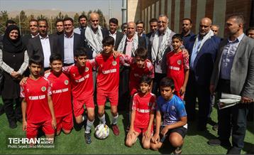 مراسم رونمایی از پروژه های عمرانی فدراسیون فوتبال 1