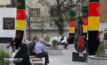 تهران سیاه‌پوش عزای سید و سالار شهیدان 43