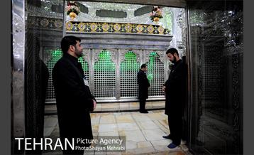 آئین غبارروبی آرامگاه مطهر حضرت عبدالعظیم حسنی(ع) 21