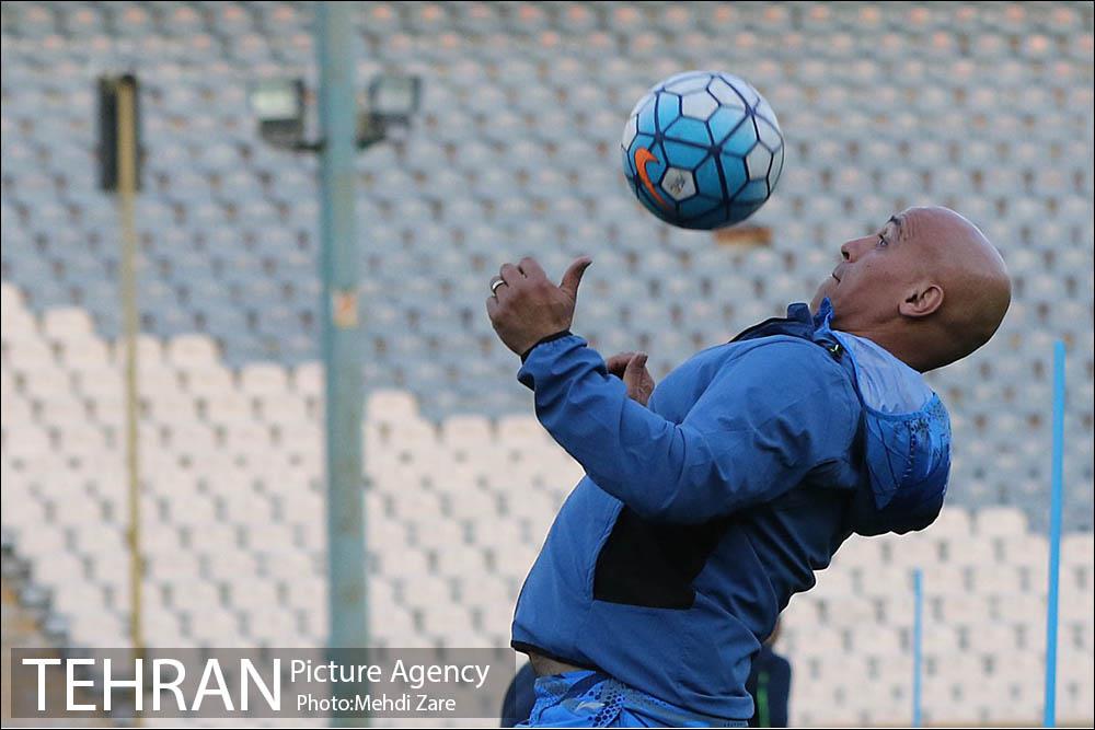 تمرین تیم فوتبال استقلال