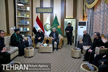 حضور سیدمحمدعلی افشانی شهردار تهران در کوفه 1