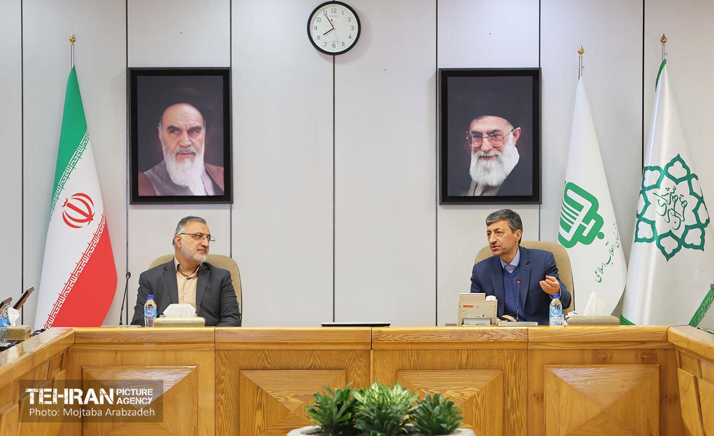 دیدار شهردار تهران با رئیس بنیاد مستضعفان  18