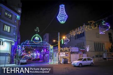 آذین بندی منطقه 21 در ایام شعبانیه 8