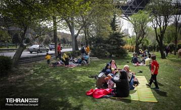 روز طبیعت در پارک ساعی و حاشیه اتوبان مدرس  56