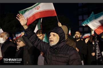 مراسم عزاداری شهادت رهبر انقلاب اسلامی در میدان شهید طهرانی‌مقدم 3