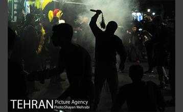 عزاداری شب تاسوعا در خیابان های تهران 5