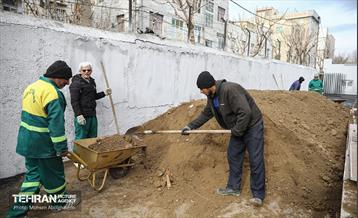 مراحل پایانی ساخت 10 بازار تره‌بار در تهران 48