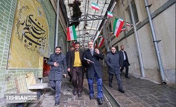 حضور شهردار تهران در حسینیه جماران تهران 24