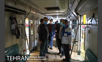 بازدید از اولین قطار ملی مترو 16