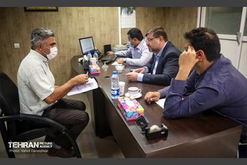 حضور جعفر شربیانی در منطقه 17