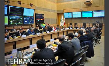جلسه ستاد مدیریت بحران شهر تهران با حضور دکتر نجفی‎ 11