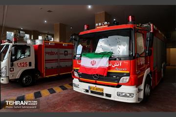 آیین بهره‌برداری از دو ایستگاه آتش‌نشانی ۱۳۵ و ۱۳۸ 25