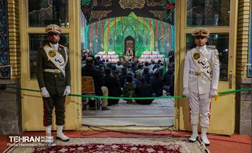 مراسم وداع با پیکرهای مطهر ۱۱۰ شهید گمنام دفاع مقدس 33