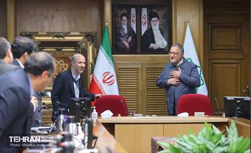 نشست مشترک وزیر نیرو و شهردار تهران 2