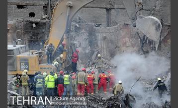 هشتمین روز آواربرداری ساختمان پلاسکو-1 3