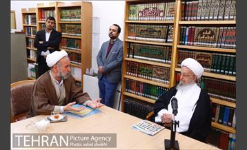 دیدار شهردار تهران با آیت الله العظمی مکارم شیرازی 3