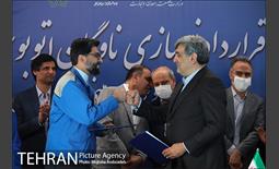 مراسم امضای قرارداد نوسازی ناوگان مسافری شهری 33