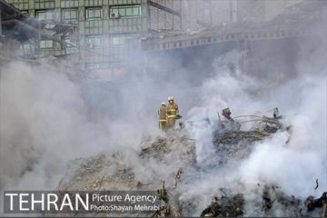 پنجمین روز آواربرداری ساختمان پلاسکو 14