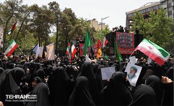 دسته عزاداران دانشگاه تهران در تاسوعای حسینی 28