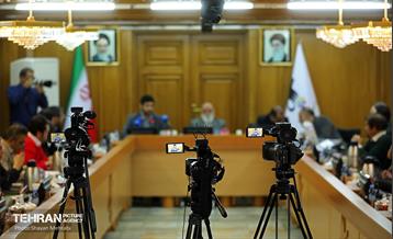 نشست خبری رئیس شورای اسلامی شهر و اعضای کمیسیون برنامه بودجه  17