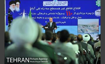 افتتاح و بهره برداری از 110 پروژه منطقه 20 با حضور دکتر قالیباف 29