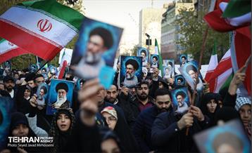 راهپیمایی محکومیت اقدامات تروریستی آمریکا و رژیم صهیونیستی علیه ملت ایران 13