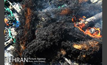 مراسم آتش زدن خیمه ها در ظهر عاشورا‎ 36