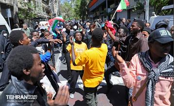 راهپیمایی وز قدس در پایتخت 21