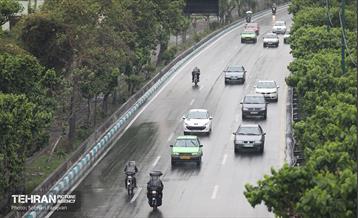 بارش باران بهاری در تهران - 1 6