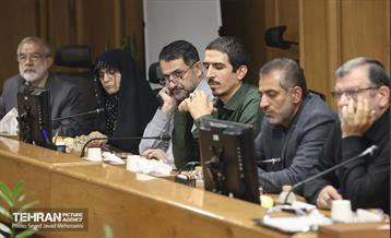 دیدار جمعی از نمایندگان مجلس شورای اسلامی با شهردار تهران  3