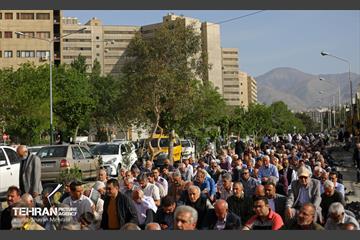 اقامه نماز عید فطر در شهرک اکباتان 35