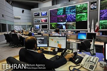 رصد و مانیتورینگ ترافیک اول مهر با حضور شهردار تهران 26