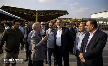 بازدید شهردار تهران از کارخانه خودروسازی «عقاب افشان» 1