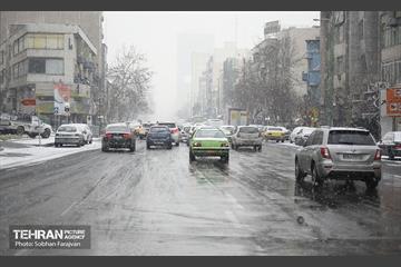 روز برفی تهران 3