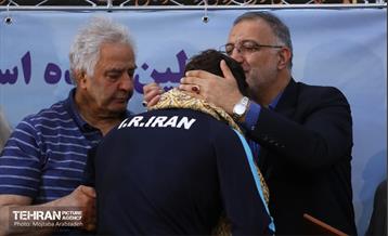 حضور شهردار تهران در جمع ورزشکاران حامی ملت مظلوم فلسطین 23